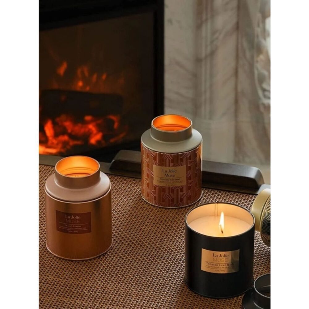 La Jolie Muse Whiskey Caramel Scented Candle